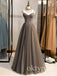 Elegant Sweetheart Sleeveless A-line Floor Length Women Prom Dresses PDS1281