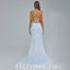 Sexy Sequin Scoop Sleeveless Criss Cross Side Slit Mermaid Long Prom Dresses,PDS0456
