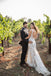Ivory Lace Appliques Nude Sleeveless Backless Mermaid Wedding Dresses, TYP1413