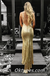 Sexy Sequin Spaghetti Straps V-Neck Open Back Mermaid Long Prom Dresses ,PDS0389