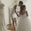 Spaghetti Straps Puffy Tulle Princess Flower Girl Dresses with Bow Knot, TYP1376
