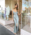 Glamorous Women Sweetheart Front Slit Floor-Length Prom Dresses PDS1098