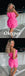 Sexy Barbie PInk Tulle Sweetheart A-Line Mini Dresses/ Homecoming Dresses, PDS0537