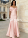 Mermaid Off Shoulder Evening Dresses Floor Length Women Prom Dresses Elegant