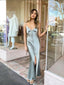 Glamorous Women Sweetheart Front Slit Floor-Length Prom Dresses PDS1098