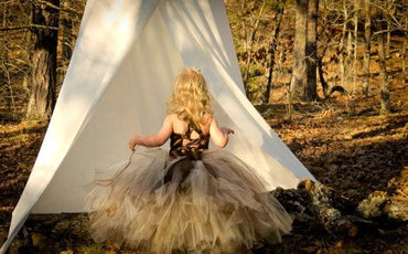 Lovely Satin Top Tulle Flower Girl Dresses, Cheap Lace Up Tutu Dresses, TYP1117