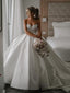 Charming Sweetheart A-line Ball Gown Sleeveless Wedding Dresses, WDS0086