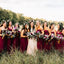 Long Floor Length Bridesmaid Dresses, Elegant Bridesmaid Dresses, Affordable Bridesmaid Dresses, TYP0324