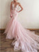 Cheap Prom Dress A-line Simple Modest Pink African Beautiful Long Prom Dress, TYP0404