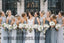Long Floor Length Chiffon Bridesmaid Dresses, Cheap Bridesmaid Dresses, Charming Bridesmaid Dresses, TYP0342