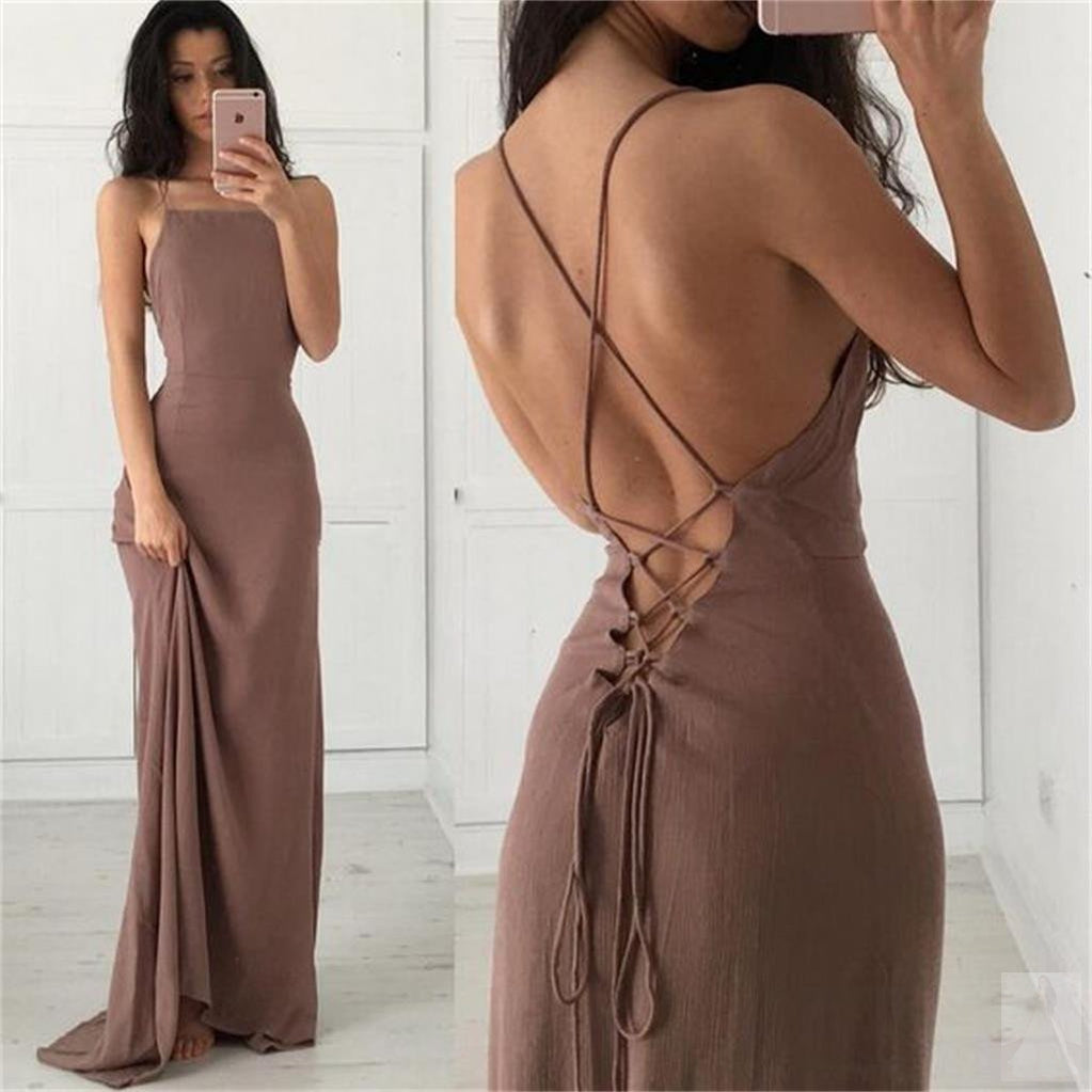 New Arrival Prom Dresses, Spaghetti Straps Prom Dresses, Fashion Dresses, Charming Prom Dresses, Simple Prom Dresses, Cocktail Prom Dresses, Evening Dresses, Long Prom Dress, Prom Dresses Online, TYP0009