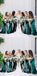 Sexy Velvet Sweetheart Side Slit Mermaid Floor Length Bridesmaid Dressses, BDS0240