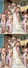 Sexy Soft Satin One Shoulder Side Slit Mermaid Floor Length Bridesmaid Dresss, BDS0263