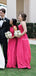 Mismatched Charming Simple Hot Pink Long Cheap Chiffon Bridesmaid Dresses, BDS0017