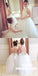 Ball Gown Halter Backless Floor-Length Cheap Flower Girl Dress with Sash, TYP1008