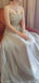 Beautiful Sweetheart A line Beading Grey tulle Prom Dresses Online, TYP1350