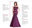 Gorgeous One Shoulder Split Stain A-line Cheap Long Prom Dresses, PDS0153
