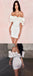Charming White Soft Satin Off Shoulder Short Homecoming Dresses, HDS0072
