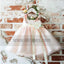 Light Pink Satin Flower Girl Dresses, Baby Girl Birthday Outfit, Flower Girl Dresses, TYP0770