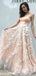 Charming Custom Pink Sweetheart Long Cheap Tulle with Applique, TYP1431