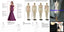 Charming V-neck A-line Lace Side Slit Long Prom Dresses, PDS0168
