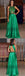 Cheap Sleeveless Green Prom  Dresses Appealing Long A-line  Keyhole Open-back Dresses, TYP0724