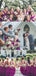 A-Line Cross Neck Long Cheap Purple Chiffon Bridesmaid Dresses, TYP1538