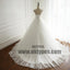 Simple Strapless A line Pearls Beaded Wedding Bridal Dresses, Cheap Custom Made Wedding Bridal Dresses, TYP0596